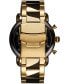 Men's Blacktop Gold-Tone Stainless Steel Bracelet Watch 42mm