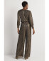 Boden Plisse Palazzo Jumpsuit Women's 10T