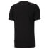 Puma Logo Camo Fill Crew Neck Short Sleeve T-Shirt Mens Black Casual Tops 670421