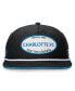 Men's Black Charlotte FC Iron Golf Snapback Hat