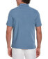 ფოტო #2 პროდუქტის Men's Short Sleeve Button-Front Wide-Panel Embroidered Shirt