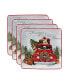 Фото #1 товара Home for Christmas 4-Pc. Dinner Plate