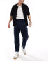 Фото #1 товара Farah hawtin twill relaxed tapered trousers in navy