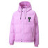 Фото #1 товара Puma Ami X Full Zip Puffer Jacket Mens Pink Casual Athletic Outerwear 53599188