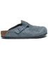 Фото #2 товара Men's Boston Soft Footbed Suede Leather Clogs from Finish Line