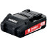 Фото #1 товара Metabo Akkupack 18 V, 2,0 Ah, Li-Power Akku