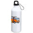 Фото #1 товара Бутылка для воды на 800 мл KRUSKIS Hippie Van Dive из алюминия
