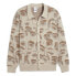 Фото #3 товара Puma Graphic Collared Long Sleeve Cardigan Sweater X Kidsuper Mens Beige Casual