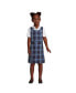 ფოტო #3 პროდუქტის Big Girls School Uniform Plaid Jumper Top of Knee