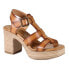 Фото #4 товара Diba True Angel Food Block Heels Womens Brown Dress Sandals 44220-213