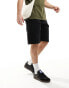 Dickies duck canvas shorts in washed black