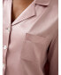 ფოტო #7 პროდუქტის Women's 22 Momme Full Length Silk Pajamas Set
