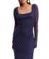Фото #4 товара Women's Adoni Lace Long-Sleeve Midi Dress