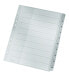 Фото #4 товара Esselte Leitz 12800000 - Numeric tab index - Cardboard - Gray - A4 - 250 g/m² - 238 mm