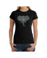 Women's Word Art T-Shirt - Elephant Tusks