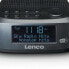Lenco CR-605 DAB+ Radiowecker schwarz Speicher 2.6" Display dual Alarm