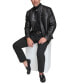 ფოტო #7 პროდუქტის Men's Bantam Racer Style Lamb Leather Jacket