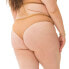 Фото #8 товара Plus Size Nude Shade Mesh Sheer Stretch Thong