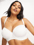 ASOS DESIGN Fuller Bust microfibre moulded multiway strapless bra in white