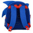 Фото #7 товара Школьный рюкзак Sonic Синий 15,5 x 30 x 10 cm