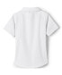 Фото #2 товара Big Girls School Uniform Short Sleeve Peter Pan Collar Broadcloth Shirt