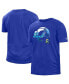 Men's Blue Los Angeles Rams 2022 Sideline Ink Dye T-shirt