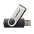Фото #2 товара Intenso Basic Line - 8 GB - USB Type-A - 2.0 - 28 MB/s - Swivel - Black - Silver