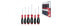 Фото #1 товара Набор отверток ручных инструментов Wiha 308 HK6 - Черный/Красный