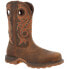 Durango Maverick Xp 11 Inch Waterproof Composite Toe Work Mens Brown Work Safet