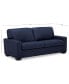 Фото #38 товара Ennia 75" Leather Apartment Sofa, Created for Macy's