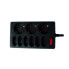 Фото #2 товара REV Ritter REV 00250171 - 9 AC outlet(s) - Indoor - Type C,Type F - Unmanaged - 1.5 mm² - Black