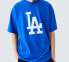 Фото #4 товара MLB 基础大标印花运动圆领直筒T恤 男女同款 蓝色 / Футболка MLB T 31TS09031-07U