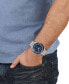 Фото #4 товара Men's Swiss Chronograph Urban Stainless Steel Bracelet Watch 43mm