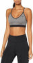 Nike 280349 Women's Indy Bra, Grey/Black, X-Small