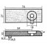 Фото #2 товара TECNOSEAL Verado 200-275 Aluminium Plate Anode