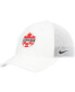 Men's White Canada Soccer Legacy91 Aerobill Performance Flex Hat