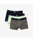 ფოტო #1 პროდუქტის Men's Elasticized Waistband Trunks, Pack of 3