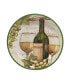 Фото #4 товара Meadow Brook Vineyard Set of 4 Soup/Pasta Bowl 9"