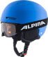 Фото #2 товара ALPINA Zupo Set (+ Piney) – High-Quality, Safe and Robust Set of Ski Goggles and Ski Helmet for Adults