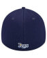 Фото #2 товара Men's Navy Tampa Bay Rays Active Pivot 39Thirty Flex Hat