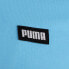 Puma Woven Badge Logo Tee Mens Blue Casual Tops 53963112