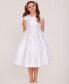 Фото #6 товара Платье для малышей Bonnie Jean с короткими рукавами и бисером для первой святой тайны
