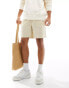 Фото #4 товара Another Influence linen blend shorts in beige