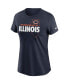 ფოტო #3 პროდუქტის Women's Navy Chicago Bears Hometown Collection T-shirt