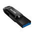 USB stick SanDisk SDDDC3-128G-G46 Black Black/Silver 128 GB