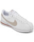 Women's Classic Cortez Leather Casual Sneakers from Finish Line