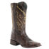 Ferrini Jesse Alligator Square Toe Cowboy Mens Brown Casual Boots 43593-09