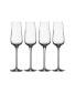 Фото #1 товара Voice Basic Flute Champagne Glasses, Set of 4