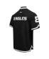 ფოტო #4 პროდუქტის Men's Black Philadelphia Eagles Classic Warm-Up Full-Snap Jacket