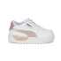 Фото #1 товара Puma Cali Dream Shiny Pack Ac Slip On Toddler Girls White Sneakers Casual Shoes